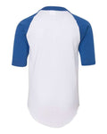 Augusta Sportswear 4421 White/ Royal — back