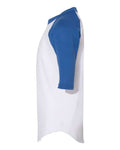 Augusta Sportswear 4421 White/ Royal — direct side