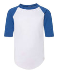 Augusta Sportswear 4421 White/ Royal — front