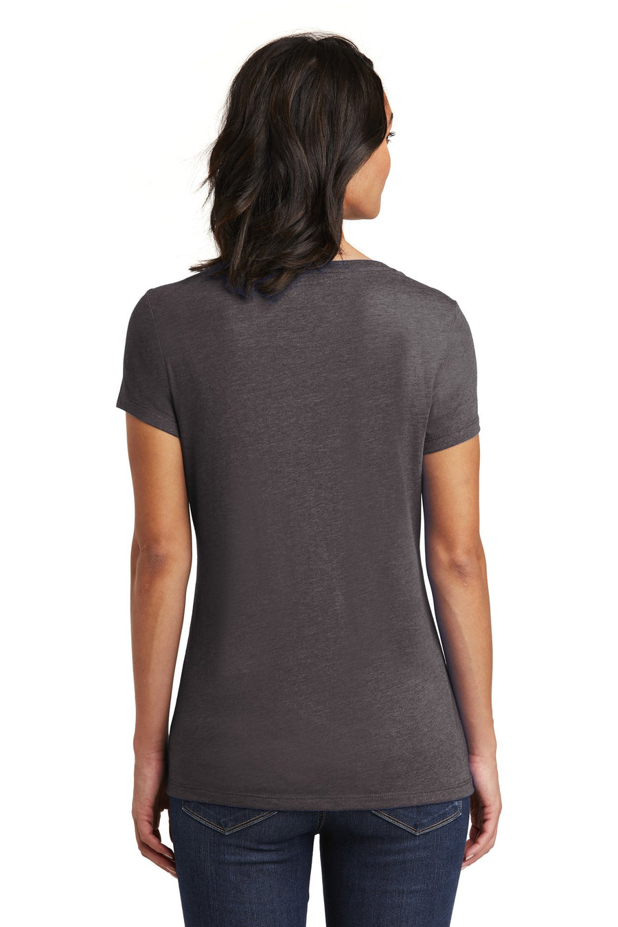 Women's Very Important Tee V-Neck - Heather Charcoal