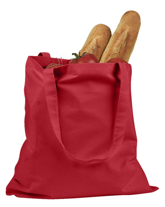 Canvas Promo Tote - Red