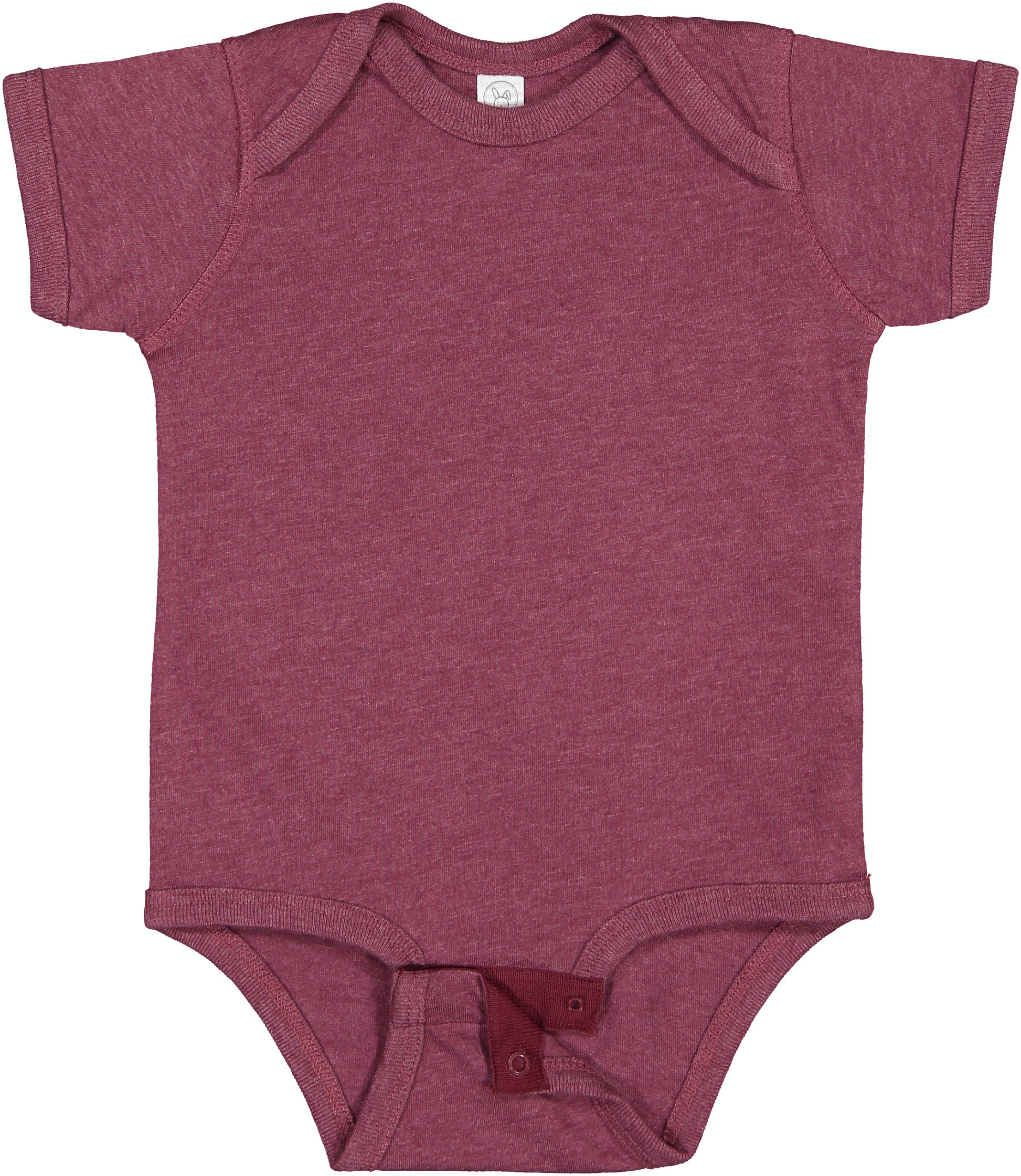 Infant Fine Jersey Bodysuit - Vintage Burgundy