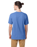 100% Ringspun Cotton Garment-Dyed T-Shirt - PORCH BLUE