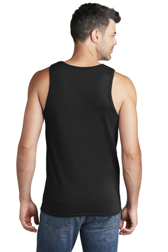 Unisex Core Cotton Tank Top - Jet Black