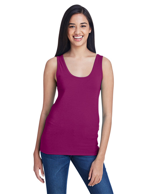 Women's Stretch Tank - Raspberry