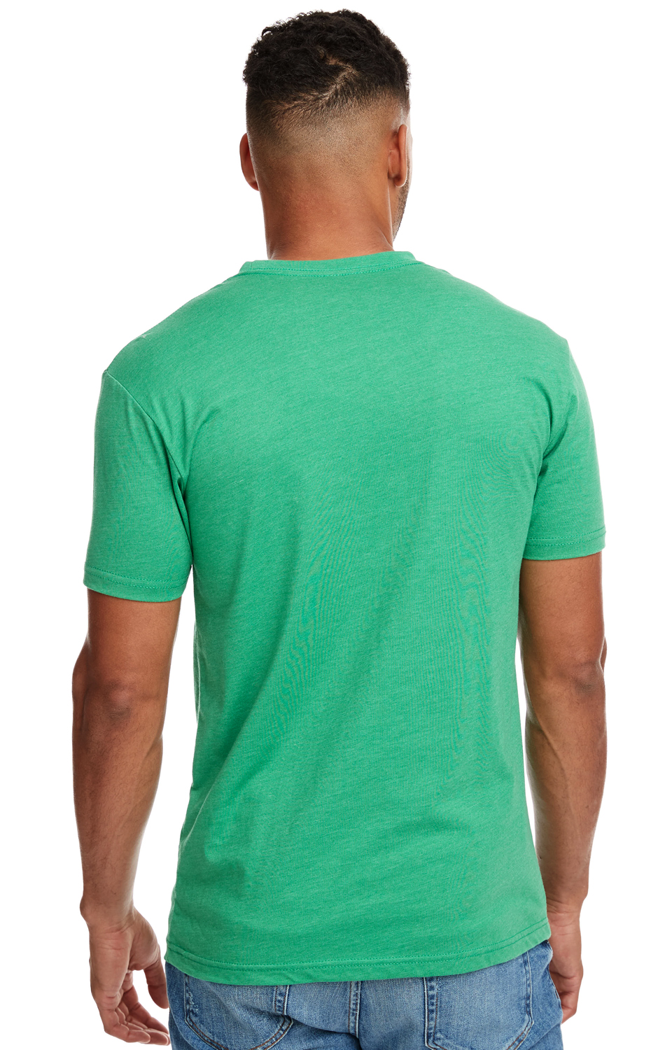 Unisex CVC Crewneck T-Shirt - Kelly Green