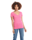 Next Level 6640 - Women's CVC Deep V - Hot Pink