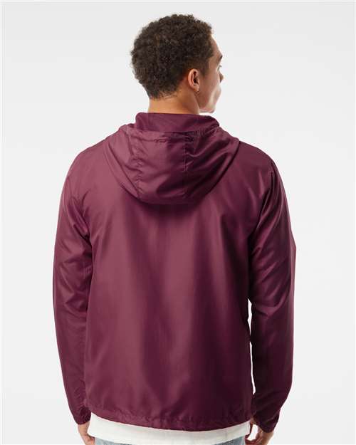 Independent Trading Co. EXP54LWZ Maroon — on model back