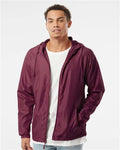 Independent Trading Co. EXP54LWZ Maroon — on model front