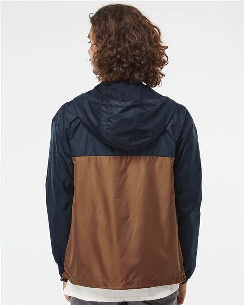 Independent Trading Co. EXP54LWZ Classic Navy/ Saddle — on model back