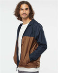 Independent Trading Co. EXP54LWZ Classic Navy/ Saddle — on model side