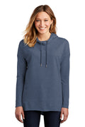 Women's Featherweight French Terry Hoodie - Washed Indigo