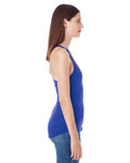 Women's Poly-Cotton Racerback Tank - Lapis