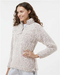 J. America 8451 Oatmeal Heather — on model side