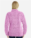 J. America 8451 Magenta Heather — on model back