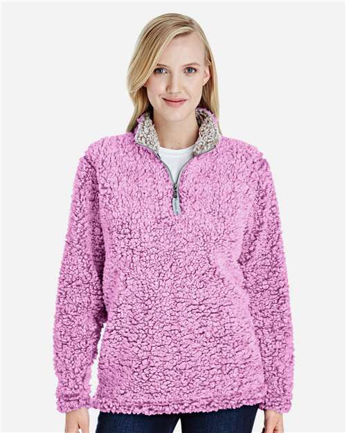 J. America 8451 Magenta Heather — on model front