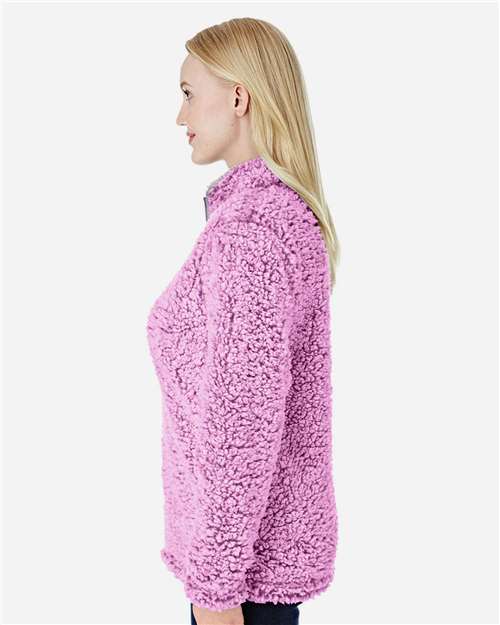 J. America 8451 Magenta Heather — on model side