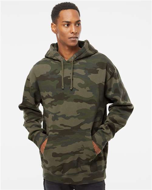 Independent Trading Co. IND4000 Forest Camo — on model front