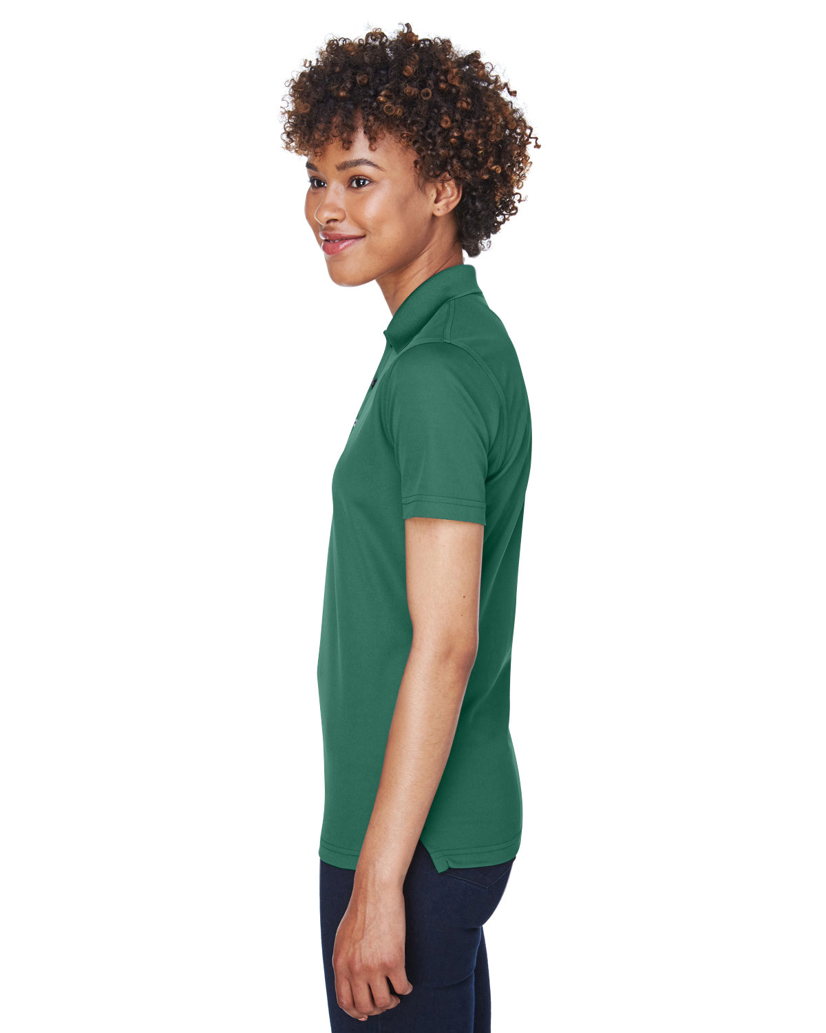 Women's Cool & Dry Mesh Piqué Polo - Forest Green