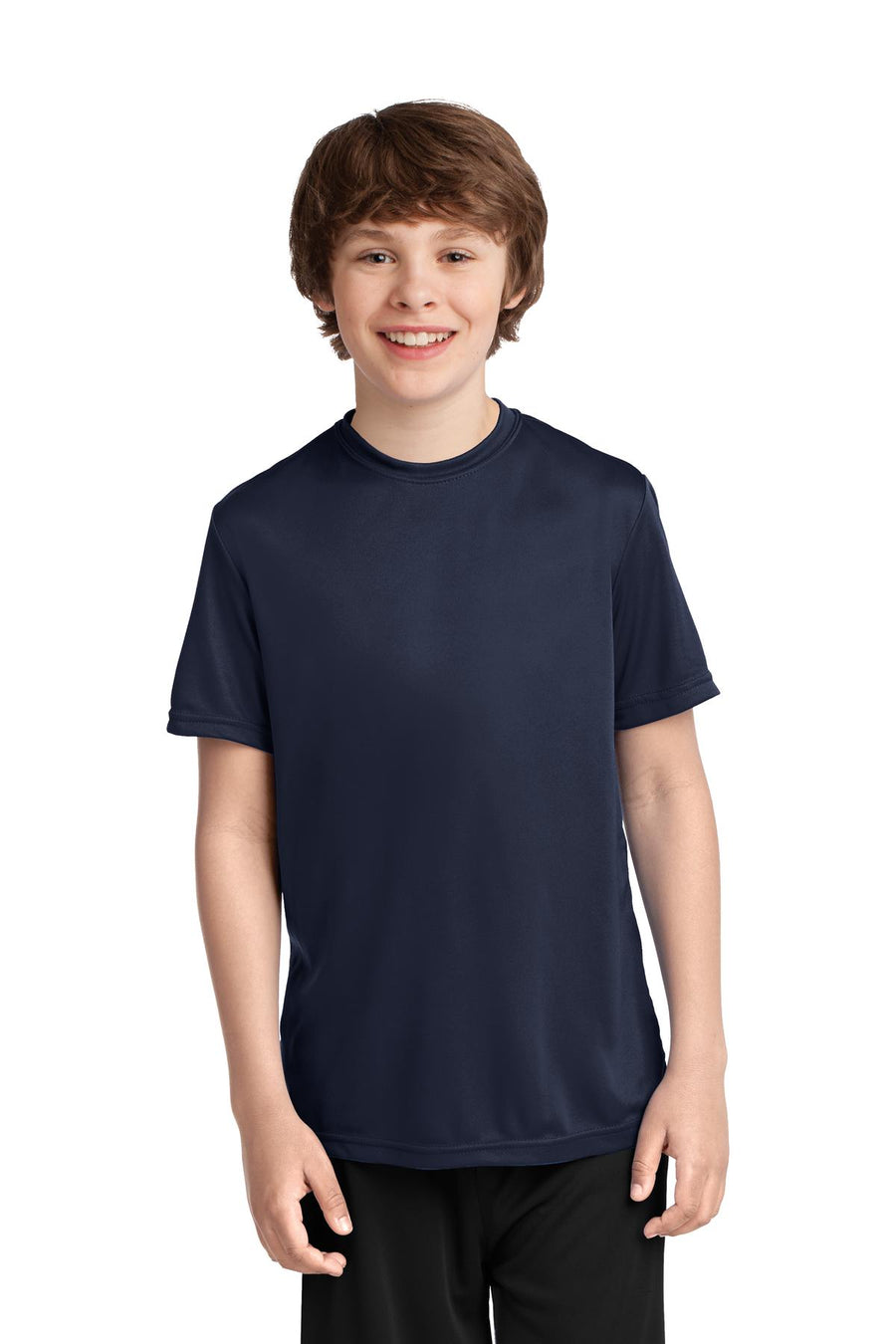 Youth Performance Tee - Deep Navy