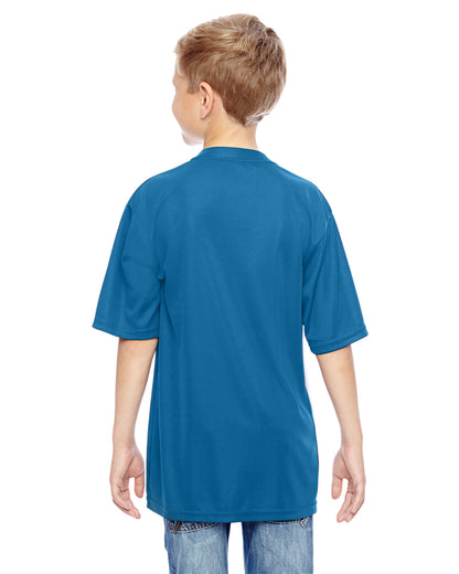 Youth Wicking T-Shirt - Columbia Blue
