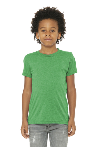 Youth Triblend Short-Sleeve T-Shirt - Green Triblend