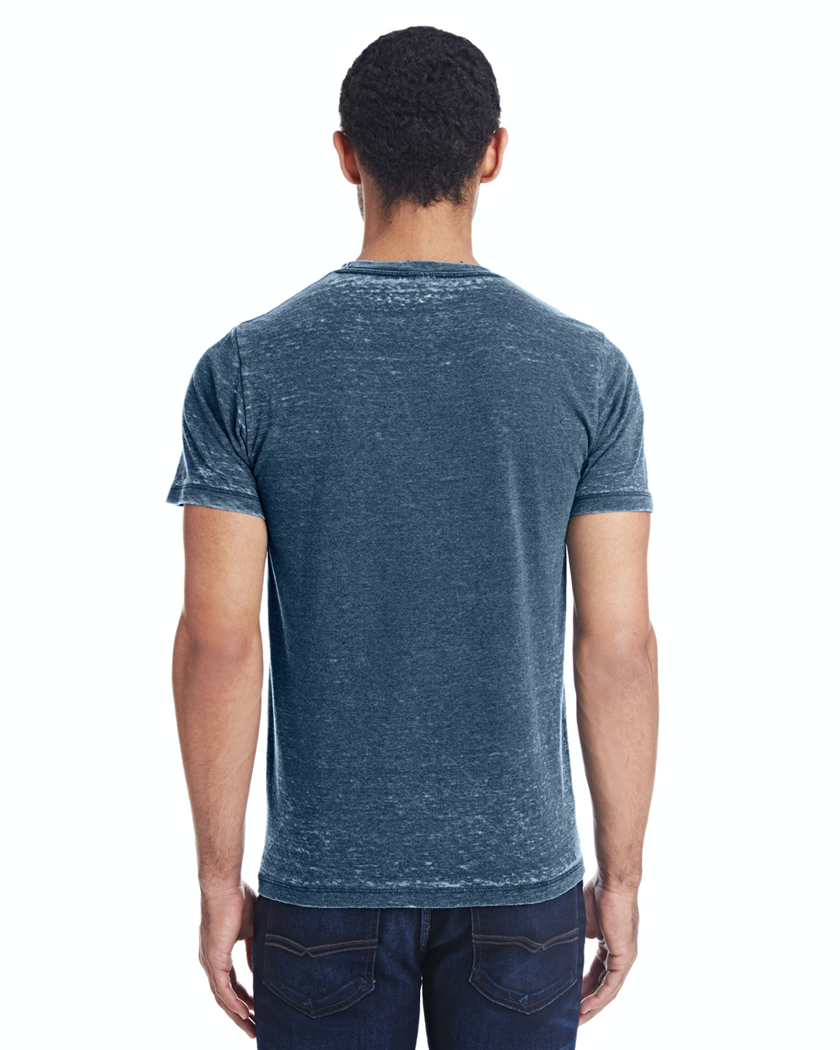 Unisex Acid Wash T-Shirt - Artic Gray