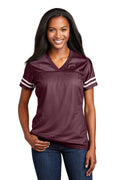 Women's PosiCharge Replica Jersey - Maroon / White