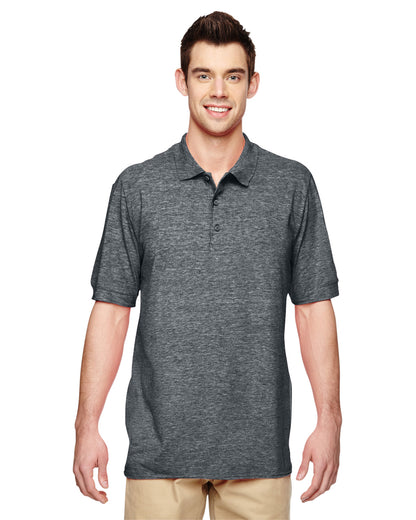 Unisex Premium Cotton®  Double Piqué Polo - Dark Heather