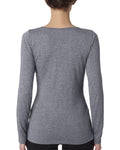 Women's Triblend Long-Sleeve Scoop - Premium Heather