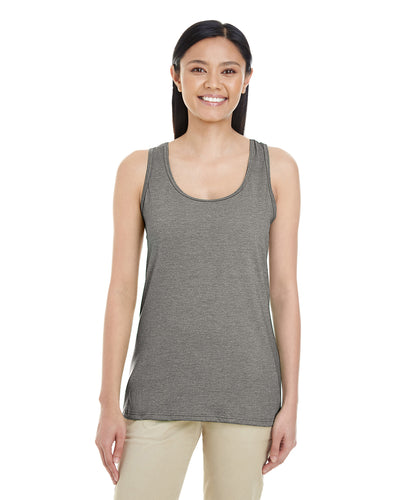 Women's Softstyle�� Racerback Tank - Graphite Heather