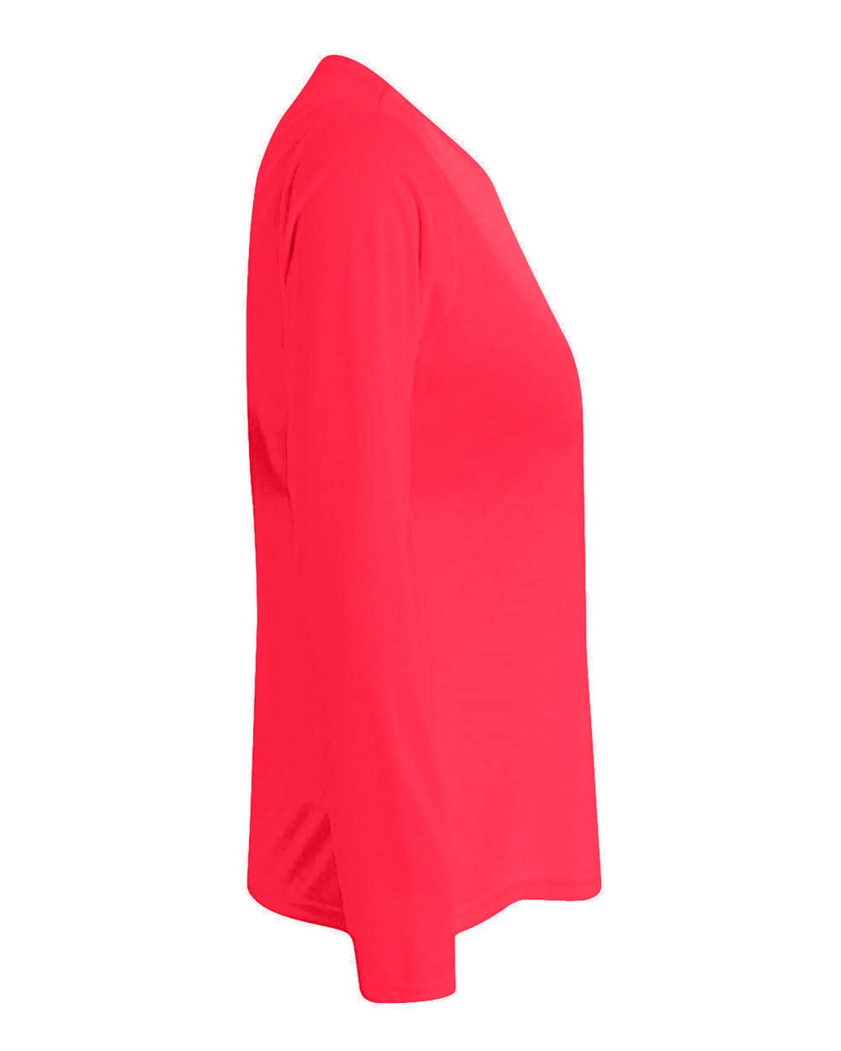 Women's Long Sleeve Cooling Performance Crew Shirt - Coral