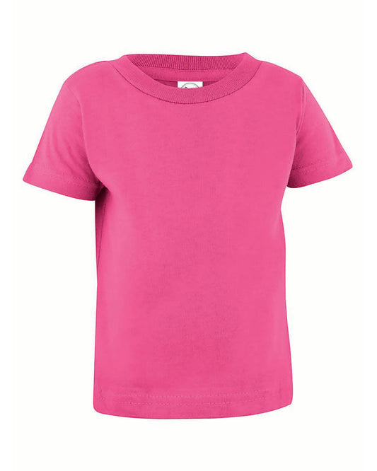 Infant Cotton Jersey T-Shirt - Hot Pink