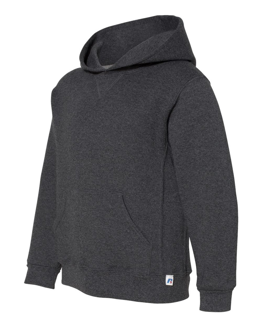 Youth Dri Power�� Hooded Pullover Sweatshirt - Black Heather