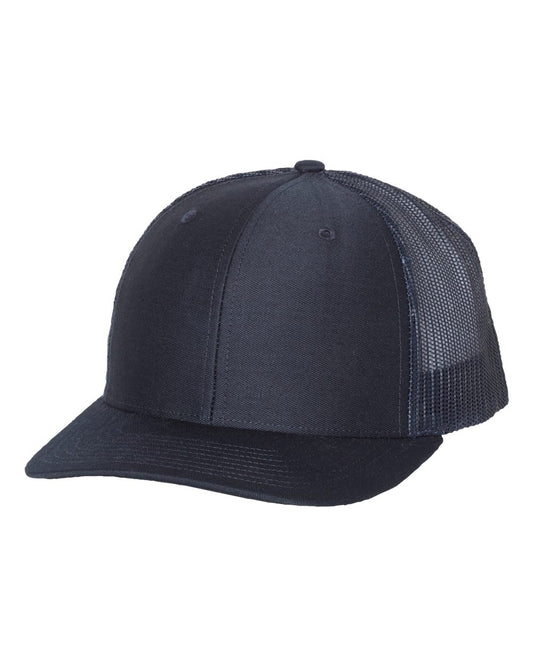 Snapback Trucker Cap - Navy