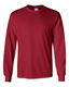 Gildan G240 - Unisex Ultra Cotton® Long-Sleeve T-Shirt - Cardinal