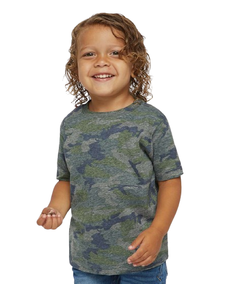 Infant Fine Jersey T-Shirt - Vintage Camo