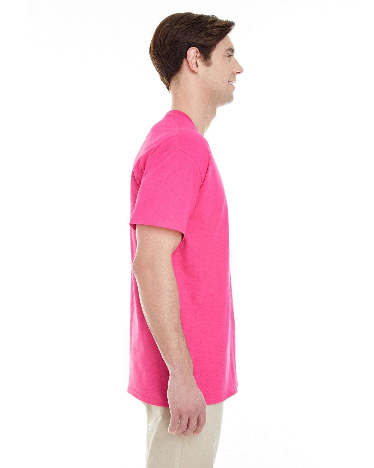 Unisex Heavy Cotton™ Pocket T-Shirt - Heliconia