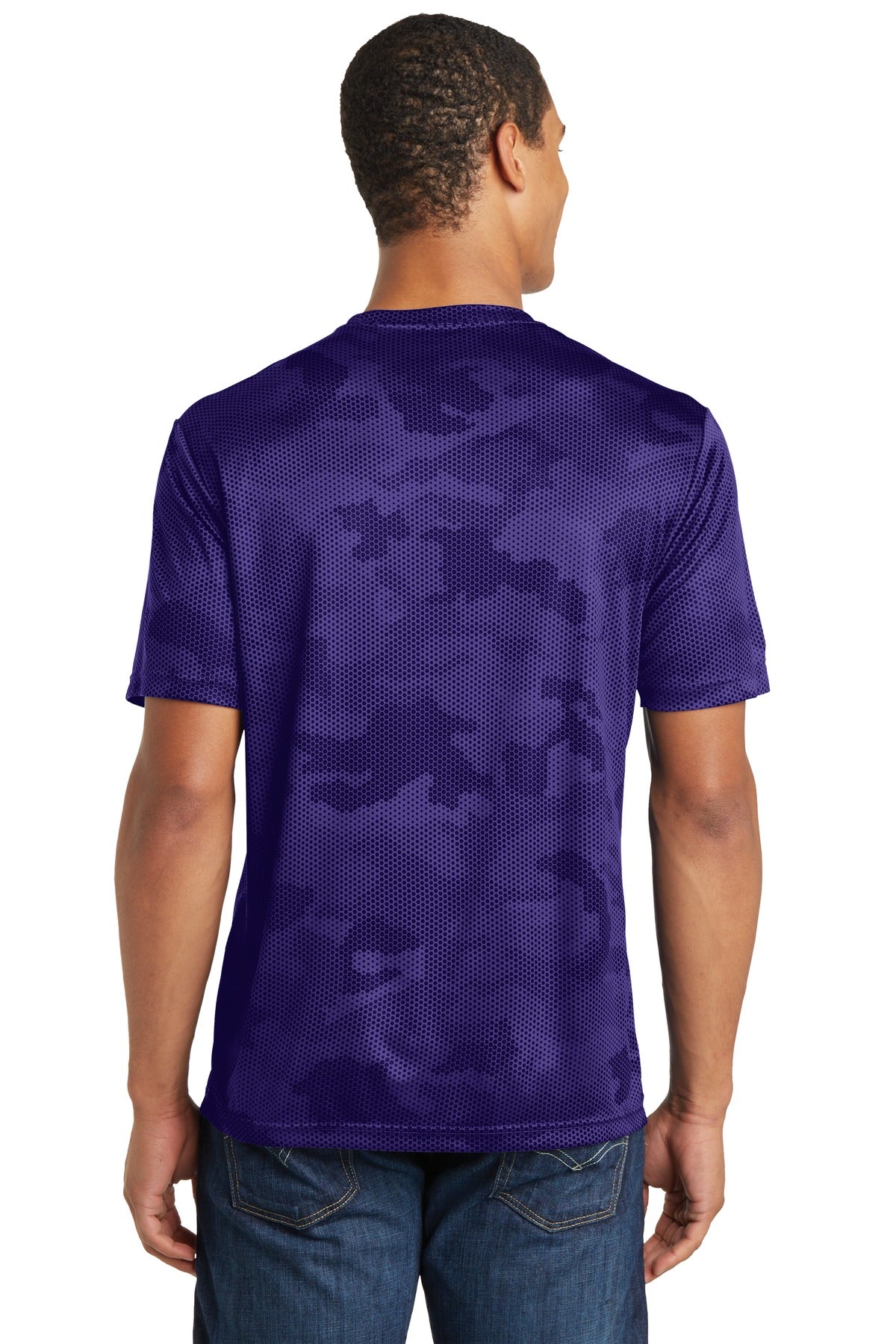 Unisex CamoHex Tee - Purple