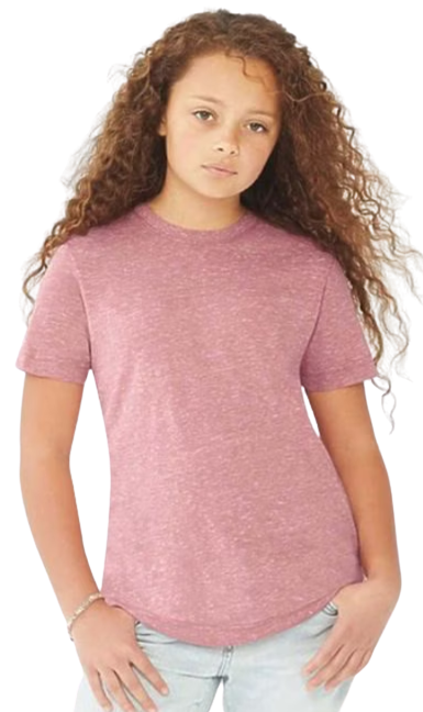 Youth Harborside Melange T-Shirt - Mauvelous Melange