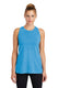 Sport-Tek LST402 - Women's PosiCharge Tri-Blend Wicking Tank - Pond Blue Heather