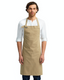 Artisan Collection by Reprime RP130 - Unisex Calibre Heavy Cotton Canvas Bib Apron - Khaki