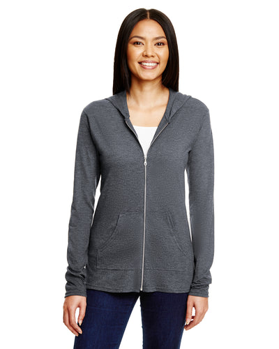 Women's Triblend Full-Zip Jacket - Heather Dark Gray