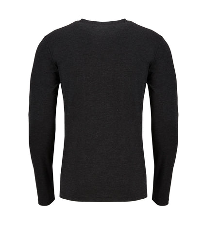 Men's Triblend Long-Sleeve Crew - Vintage Black
