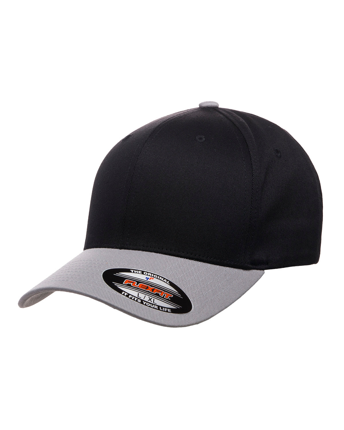 Unisex Wooly 6-Panel Cap - Black / Silver