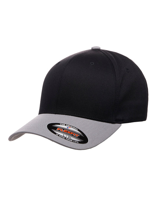 Unisex Wooly 6-Panel Cap - Black / Silver
