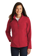 Women's Core Soft Shell Jacket - Rich Red