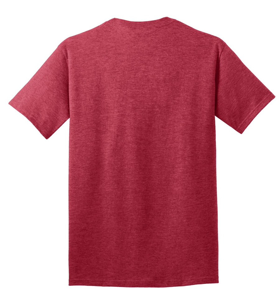 Unisex Core Cotton Tee - Heather Red
