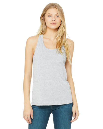 Women's Jersey Racerback Tank - Heather Athletic