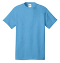 Unisex Core Cotton Tee - Aquatic Blue